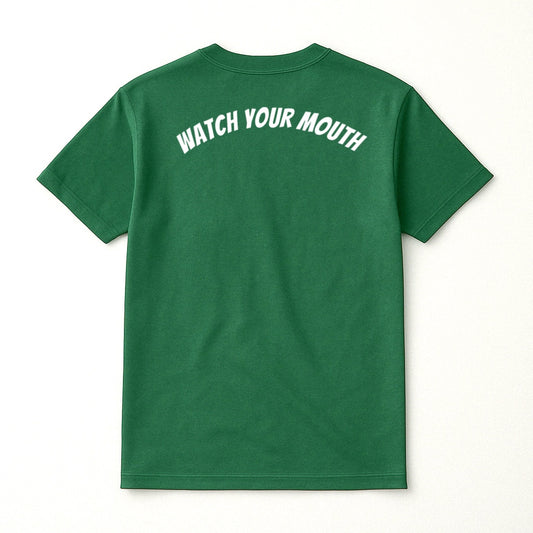 "I'M 40" T-SHIRT GREEN w/ WHITE logo