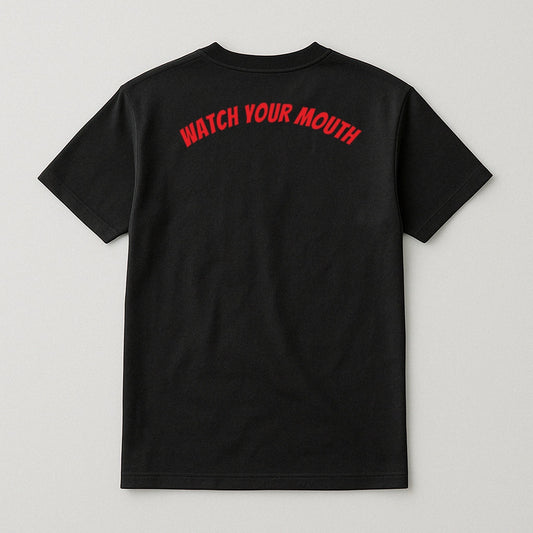 "I'M 40" T-SHIRT Black w/ RED logo