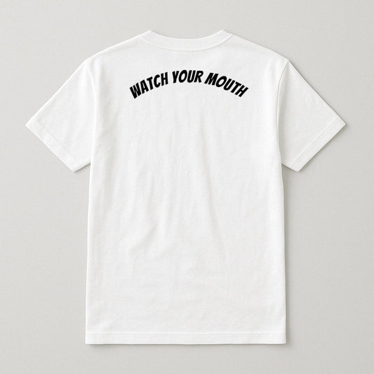 The Original "I'M 40!!" T-Shirt White w/ Black Logo